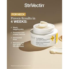 StriVectin TL Advanced Tightening Neck Cream PLUS - 3.4 oz - Tighten and Lift Neck Cream, Visibly Reduces Sagging and Crepey Skin, Improves Décolleté Lines and Wrinkles for Smooth, Youthful Skin