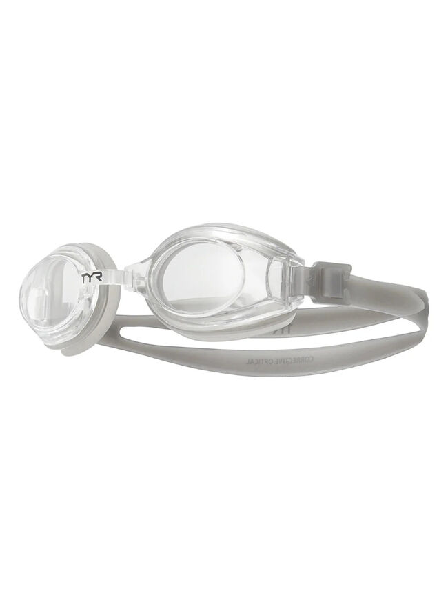 TYR Active Corrective Optical Swim Goggles, Clear, Adult -7.00 Diopter