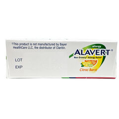 Alavert Allergy 24-Hour Relief Citrus Burst 18 Count