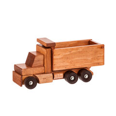 American Made Wooden Toy Truck- Large - Dump Truck