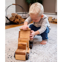 American Made Wooden Toy Truck- Large - Dump Truck