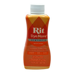 Rit DyeMore for Synthetics  Apricot Orange  7 fl. oz.