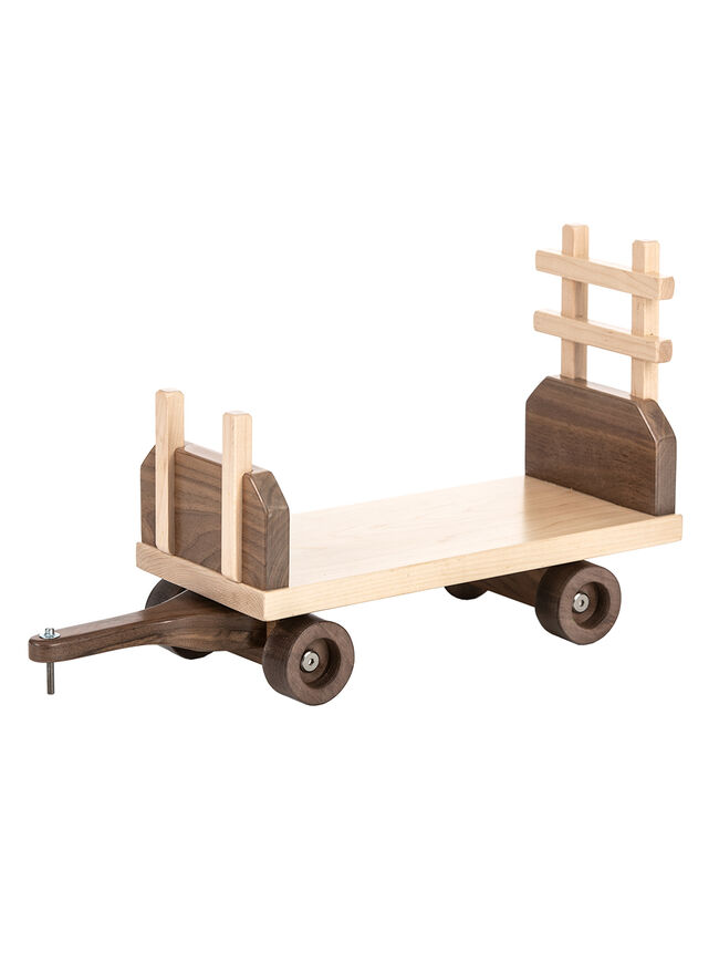 American Made Wooden Toy Hay Wagon