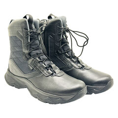 Under Armour Men's Stellar G2 Zip Waterproof Military and Tactical Boot, Black 6.5