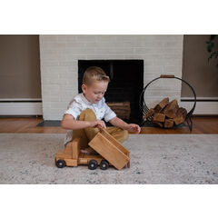 American Made Wooden Toy Truck- Large - Dump Truck