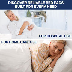 Breatheze Incontinence Bed Pads (Heavy Absorb, XL, 10 Pack) Disposable Underpads