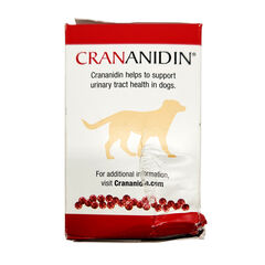 Nutramax Crananidin Cranberry Extract Urinary Tract Health Supplement for Dogs - 75 Chewable Tablets