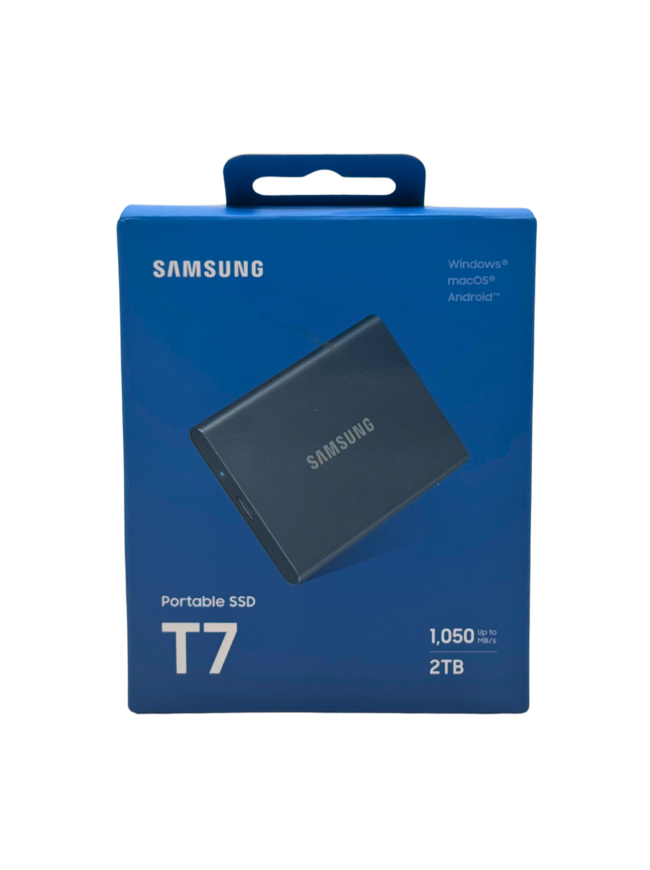 SAMSUNG T7 Portable SSD - 2TB External Solid State Drive