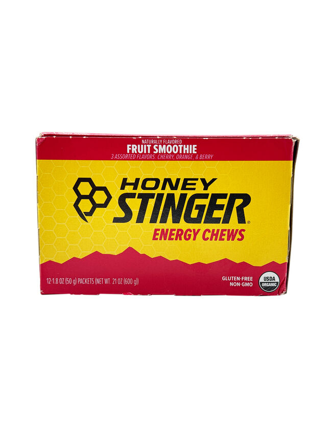 Honey Stinger Organic Energy Chews, Fruit Smoothie (12 pack)