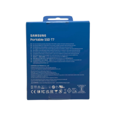 SAMSUNG T7 Portable SSD - 2TB External Solid State Drive