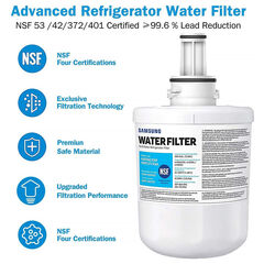 Samsung Refrigerator Water Filter Compatible Smasung DA29-00003G, HAFCU1，DA29-00003A Refrigerators (Choose Pack)