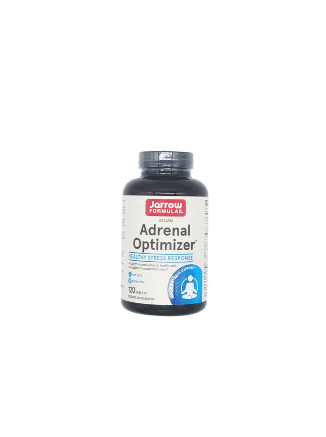 Jarrow Formulas Adrenal Optimizer Supports Adrenal Renewal and Stress Reduction 120 Tabs