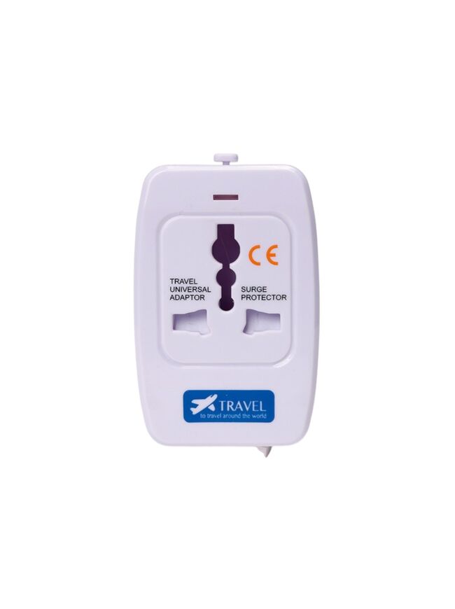 Universal Travel Adapter with Surge Protection – Worldwide Compatibility