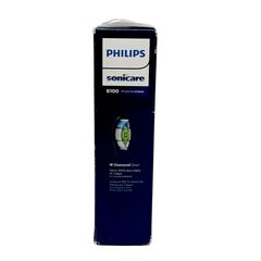 Philips Sonicare ProtectiveClean 6100 Rechargeable Electric Toothbrush, with Pressure Sensor, 3 Cleaning Modes, SmarTimer and QuadPacer, 14-Day Battery Life, Travel Case, Navy Blue, Model HX6871/49
