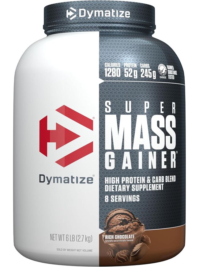 Dymatize Super Mass Gainer - Rich Chocolate - 6 lbs