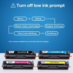 Kogain 414A Toner Cartridges (with Chip) Compatible for HP 414A丨W2020A 414X Work with HP Color Laserjet Pro M479fdn M479fdw M479fnw M454dn M454dw M479dw (BCMY, 4 Pack)