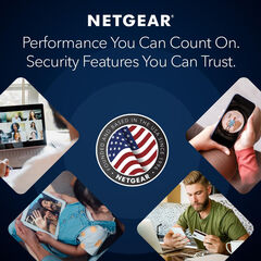 NETGEAR 4-Stream WiFi 6 Router (R6700AX) – Security Features, AX1800 Wireless Speed (Up to 1.8 Gbps), Covers up to 1,500 sq. ft., 20 devices