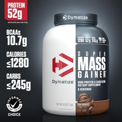 Dymatize Super Mass Gainer - Rich Chocolate - 6 lbs